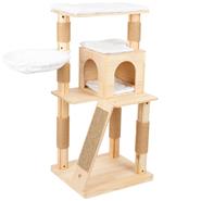 Cat Tree VOSS.pet "Cassy" - Premium Solid Wood Cat Tower