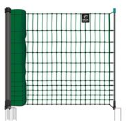 50m VOSS.farming farmNET Chicken Netting, Poultry, Non-Electric, 112cm, 16 Posts, 2 Spikes, Green