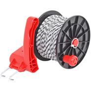 TopLine Electric Fence Polywire 300m on a Reel, 6x0.25mm TriCOND
