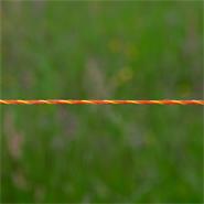 Electric Fence Polywire 250m, 3x0,16 STST, Yellow-Orange