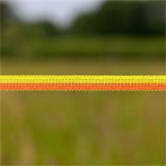 VOSS.farming Electric Fence Tape 250m, 10mm, 4x0.16 STST, Yellow-Orange, Basic Plus