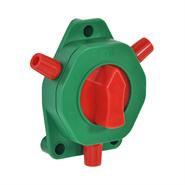 VOSS.farming Fence Switch with Rotary Button, 4 Positions