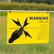 Warning Sign International "WARNING ELECTRIC FENCE"