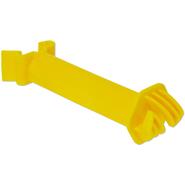 25x Offset Insulator for Permanent Fence System, Yellow