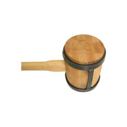 Wooden Mallet 6kg with Welded Iron Straps