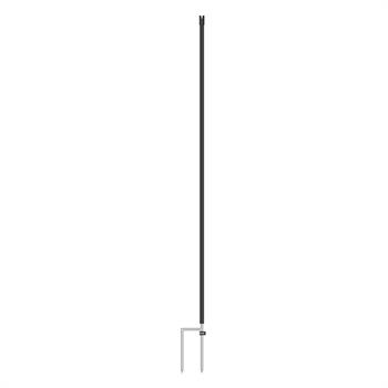 VOSS.farming Replacement Post for 112cm Netting, 2 Spikes - Black