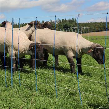 Sheep Combo Netting 50m x 108cm, AKO TitanNet Premium Plus, 14 Posts, 2 Spikes, Electric Fence