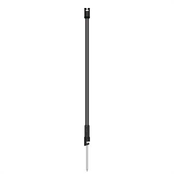 VOSS.farming NETmaster Additional/Replacement Post for 65 cm Nettings, 1 Spike, Black