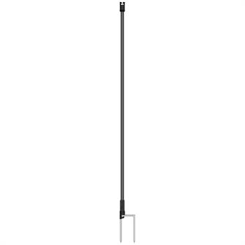VOSS.farming NETmaster Additional/Replacement Post for 112 cm Nettings, 2 Spikes, Black