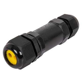 Cable Connector, Waterproof IP68, Wire Thickness 4-8 mm, 1 Input - 2 Outputs
