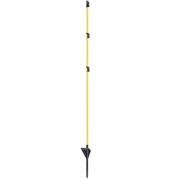 10x Fibreglass Posts 155cm, Oval, Extra Long Spike