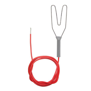 VOSS.farming Fence Connection Cable with Heart-Clip & Tinned End, 100cm
