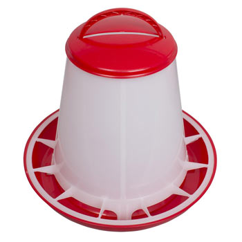 Poultry Feeder for up to 1kg Feed, with Lid