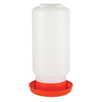 Drinker for Quails/Chicks, 1 L, with Screw-Top