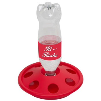 Chick Drinker with 7 Holes for PET Bottles