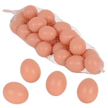25x OLBA Nest Eggs for Laying Hens, 48 mm, Brown