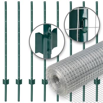 751001-1-set-voss.farming-chain-link-fence-25m-100cm-mesh-60mm-green-with-metal-posts-137cm.jpg