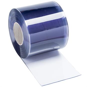 25m Roll for Self-Production of PVC Curtain Strips, Transparent, 300 x 3 mm