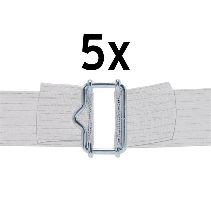 5 x Electric Fencing Fence Tape Connectors for tape up to 40mm UK S40 