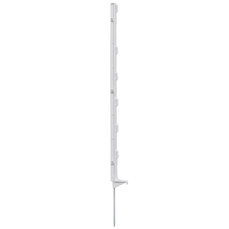 86 cm Total Post Length VOSS.farming 60x Electric Fence Post White 