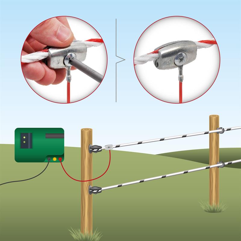 How To Connect Poly Rope Electric Fence